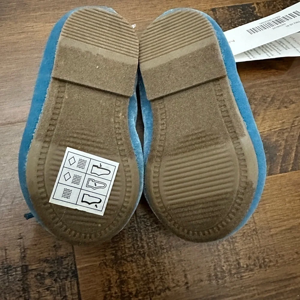 Gymboree Nwt Hello Fall Teal Velvet Dressy Shoes Baby‎ Girls Size 2